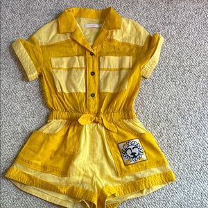 Zimmerman Kids Yellow Romper
